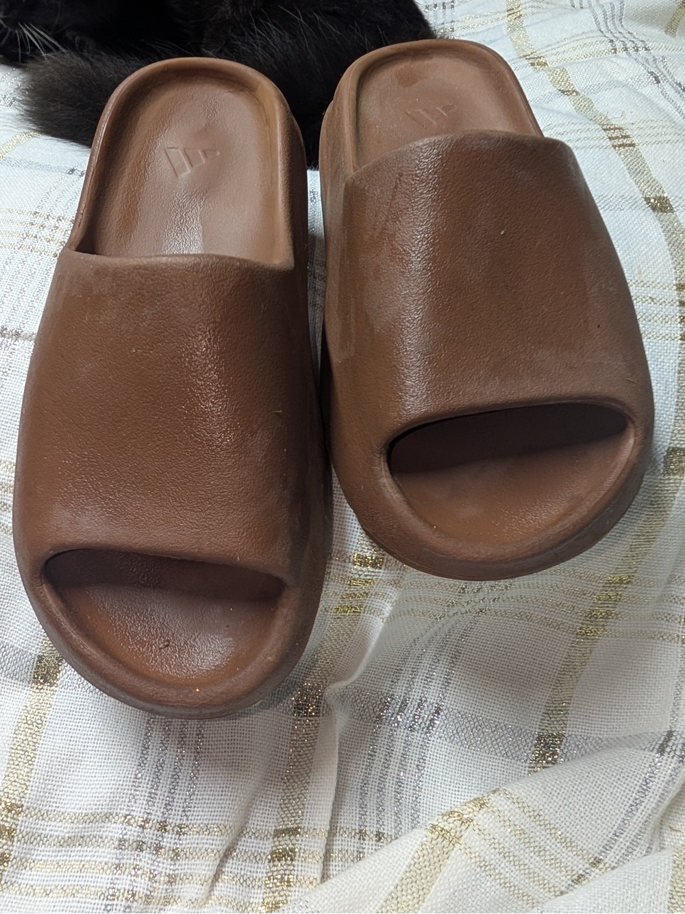 Yeezy adidas Brown kelp Slide Sandals for men